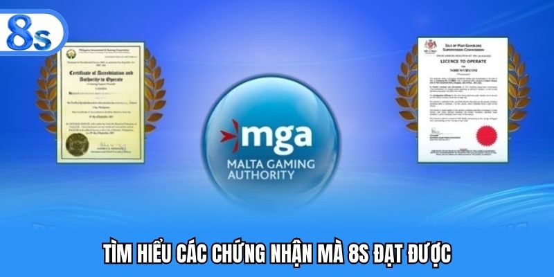Tìm hiểu các chứng nhận mà 8S đạt được