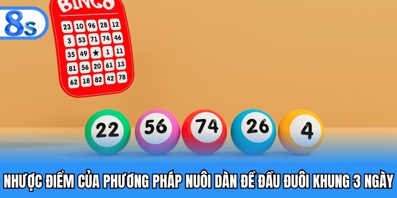 Nhược điểm của phương pháp nuôi dàn đề đầu đuôi khung 3 ngày