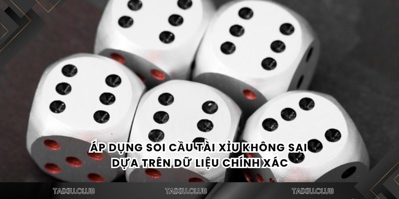 Áp dụng soi cầu tài xỉu không sai dựa trên dữ liệu chính xác